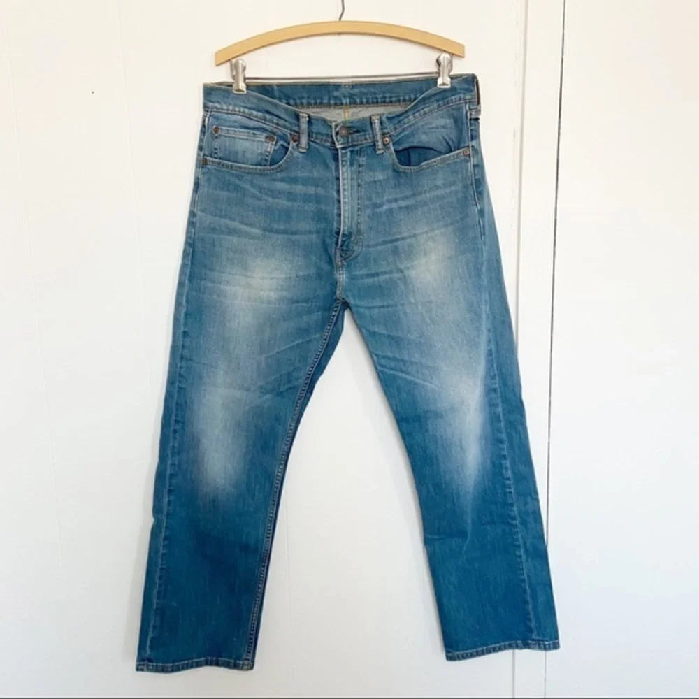 Levi’s mens‎ 505 workwear fit jeans 36 x 30 medium wash straight leg